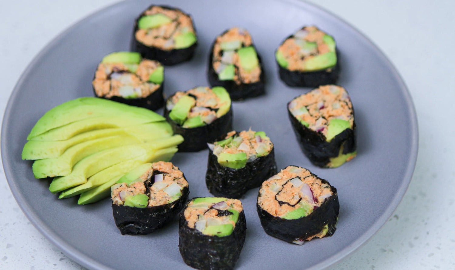 Nori Salmon Roll Ups