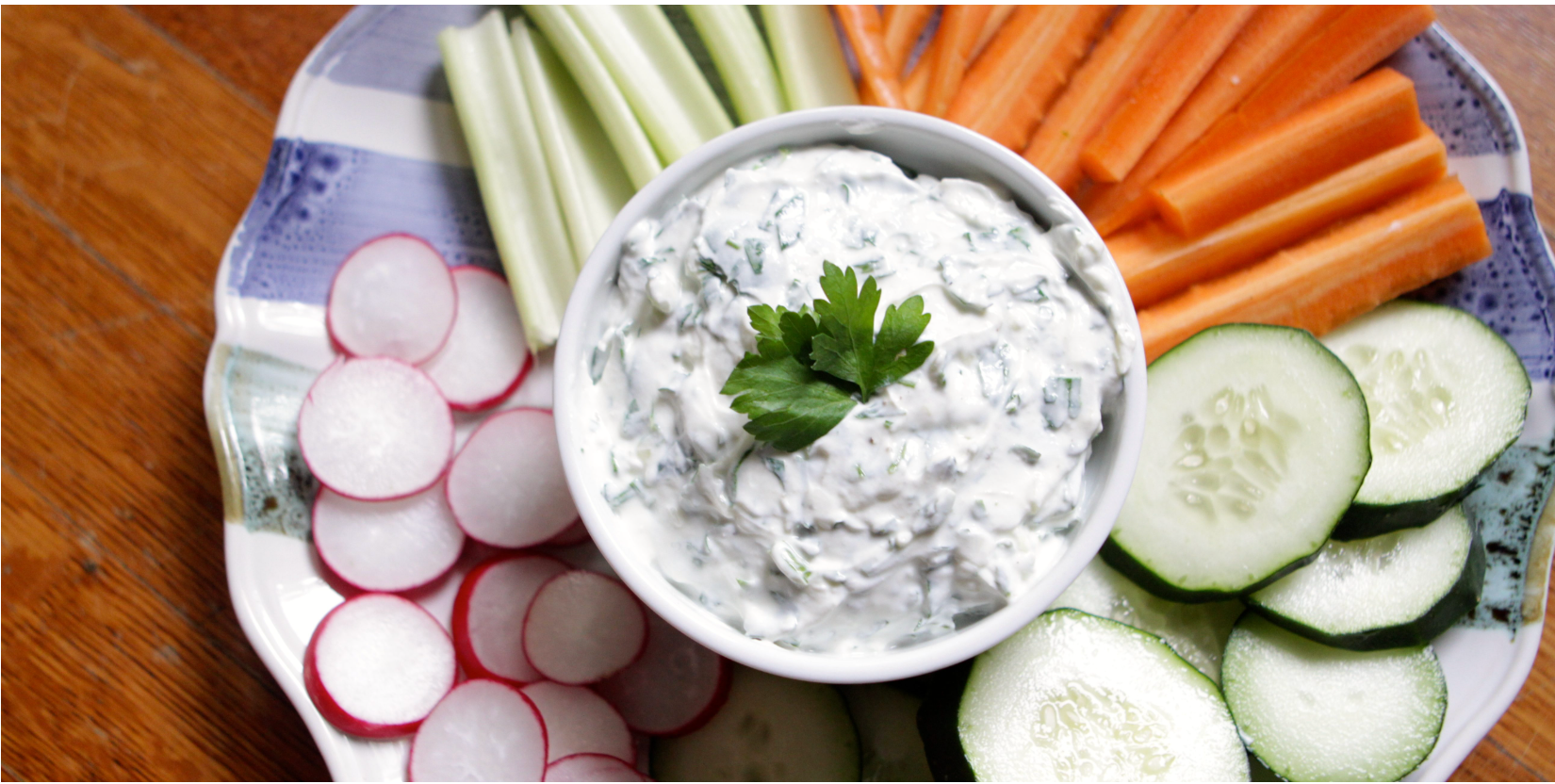 Garden Greek Yogurt Dip