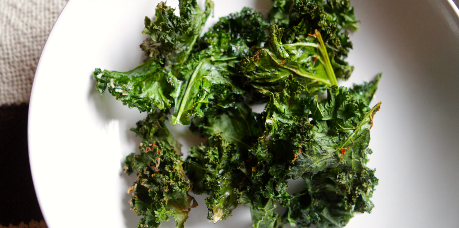 Kale Chips Three Ways