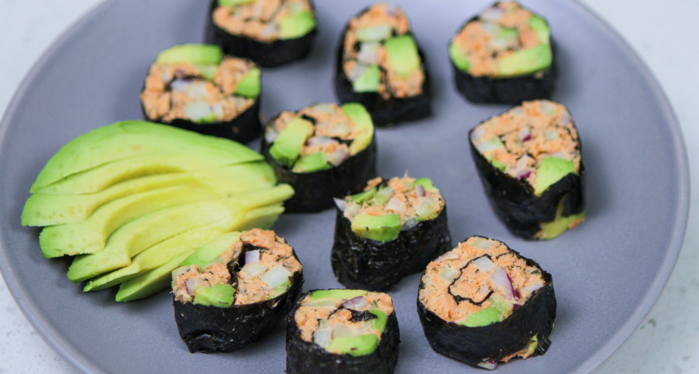 Nori Salmon Roll Ups