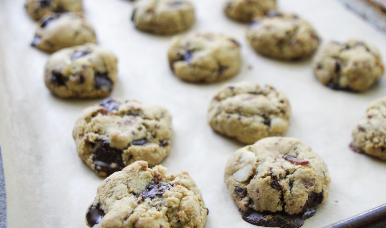 Chocolate Chip, Bacon & Macadamia Nut Cookies