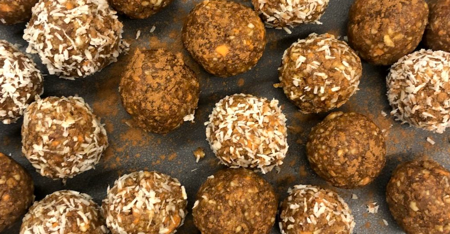 Carrot Cake Nut Balls