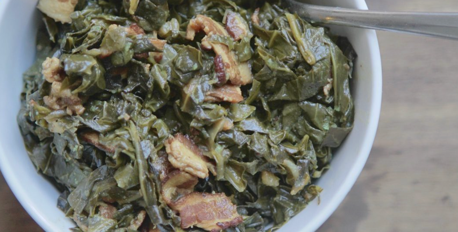 Braised Collard Greens With Bacon