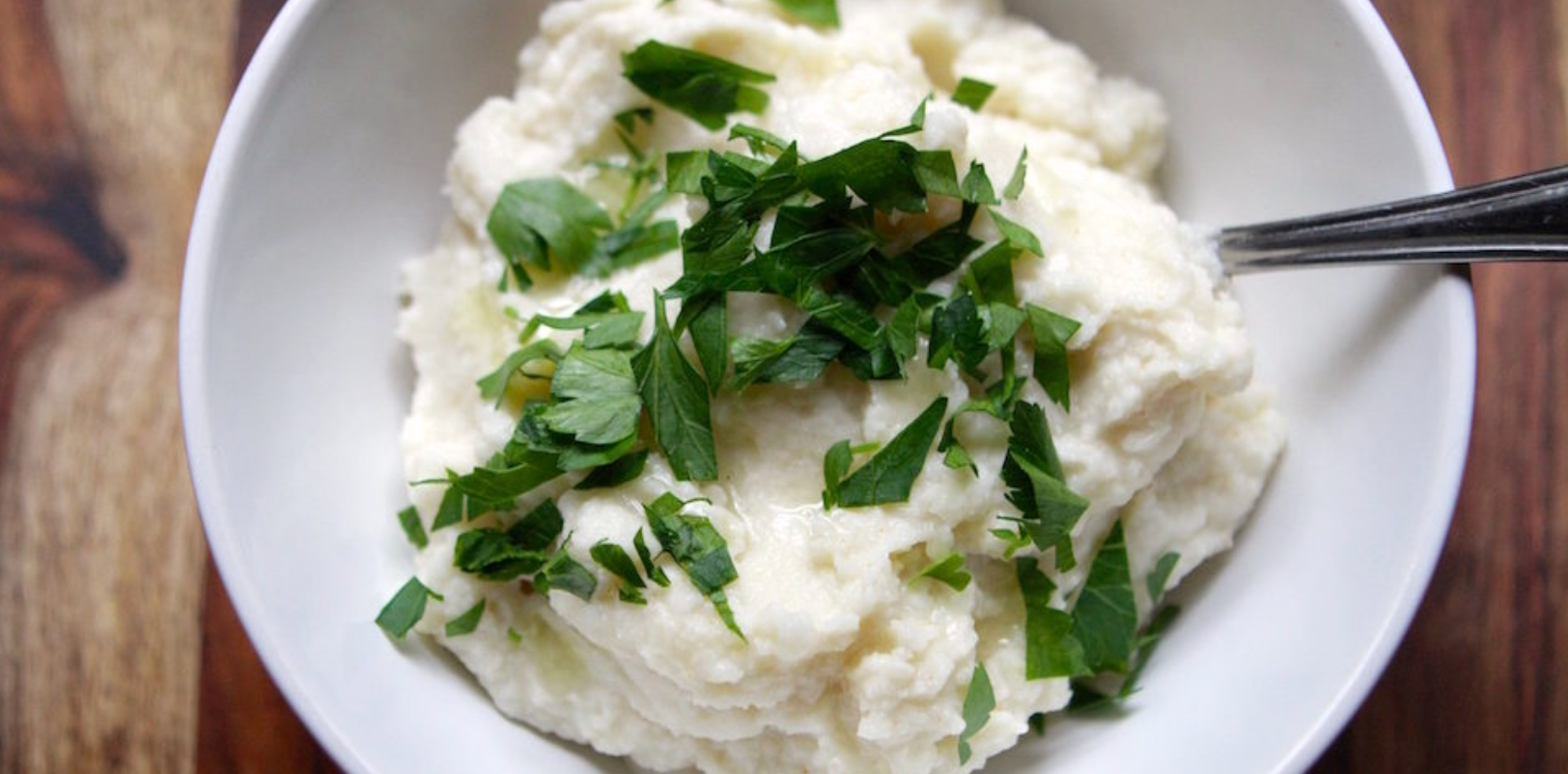 Parmesan Truffle Cauliflower Mash