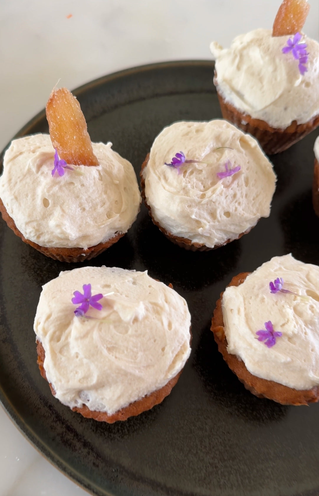 Nourishing Carrot Cake Cupcakes