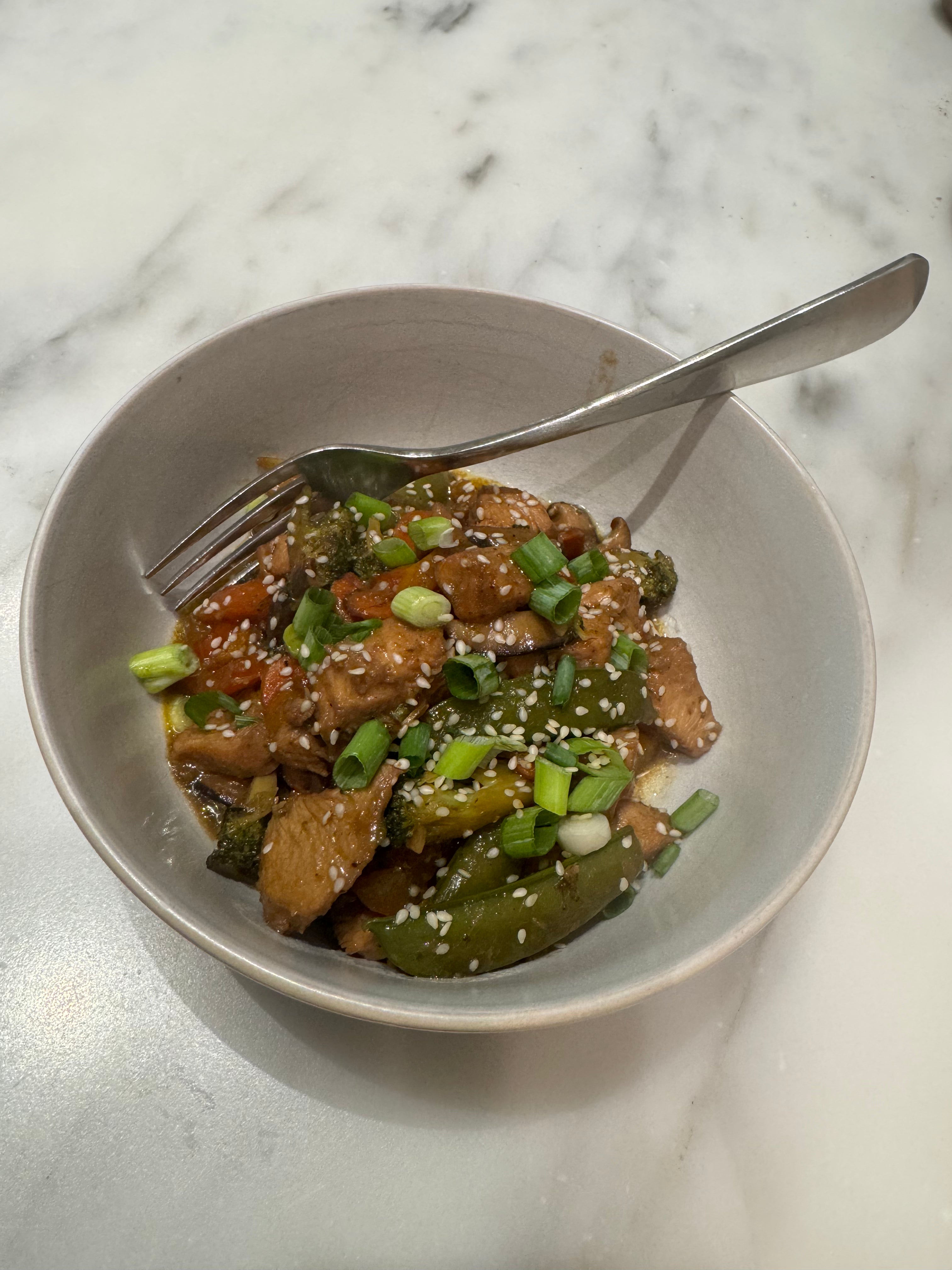 Chicken and Veggie Stir Fry
