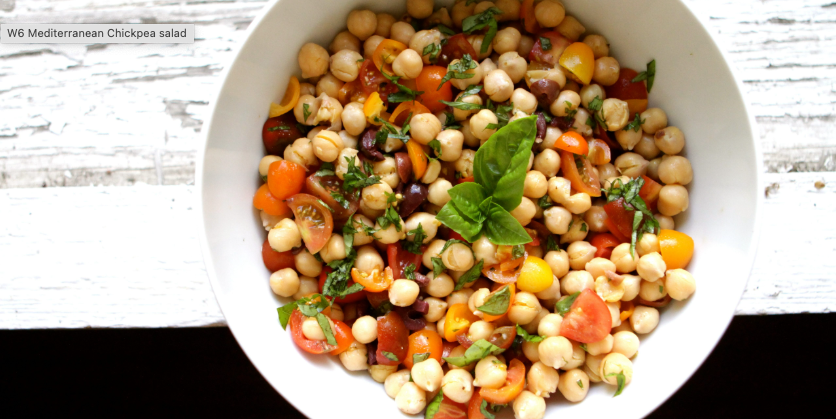 Mediterranean Chickpea Salad
