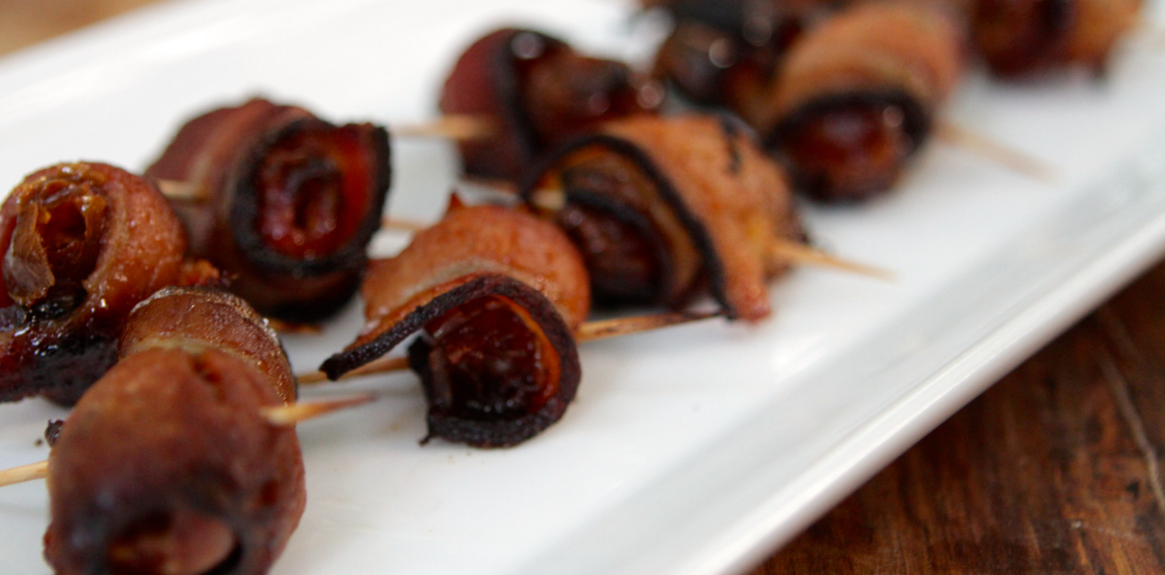 Bacon Wrapped Dates
