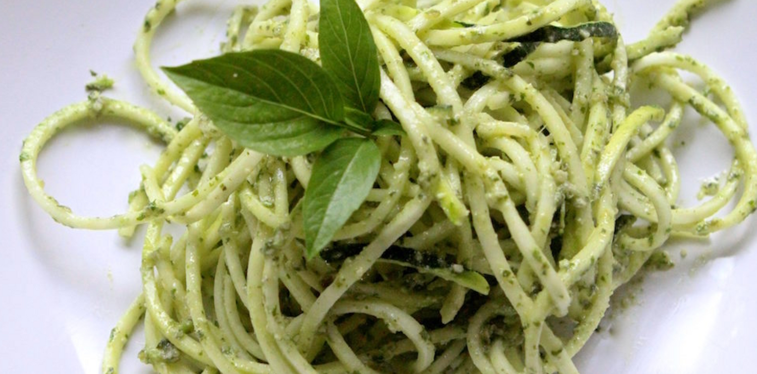 Zoodles with Pesto