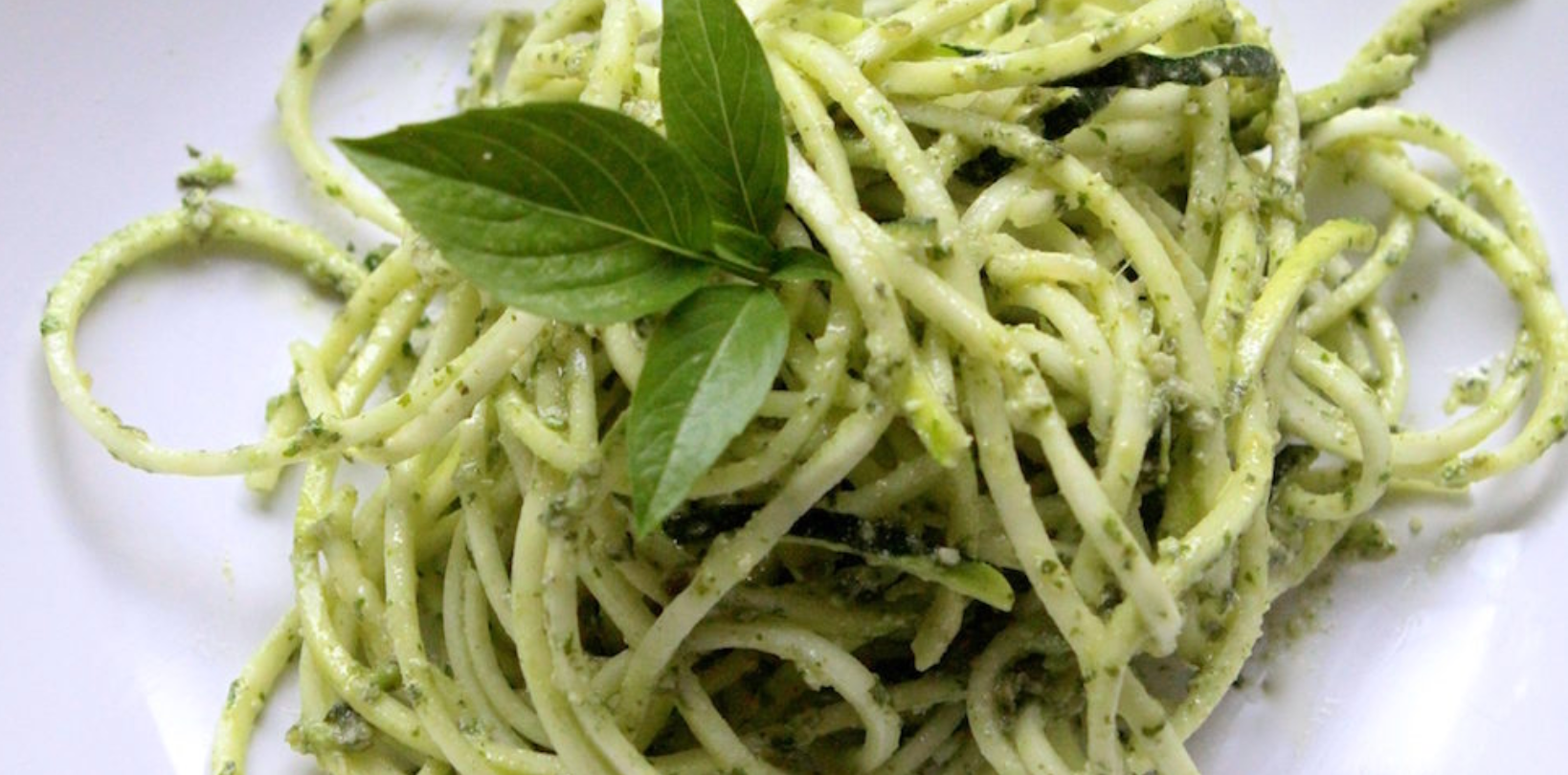 Zoodles with Pesto