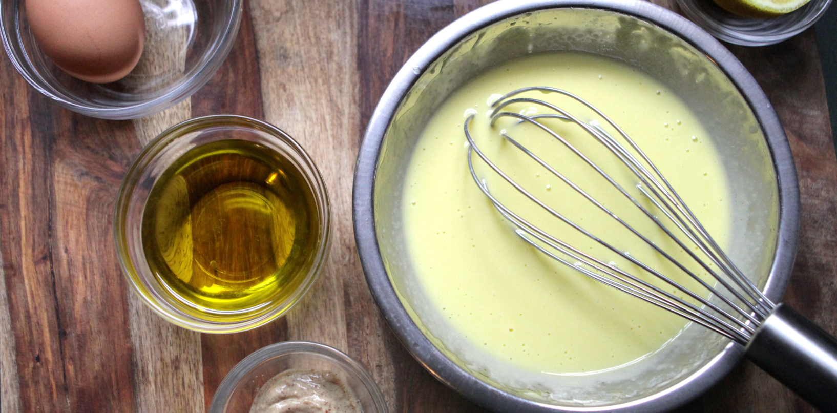 Simple Olive Oil Mayonnaise
