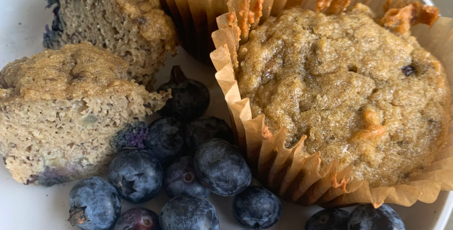 Blueberry Banana Muffins