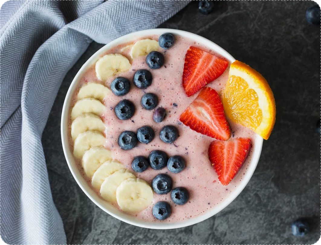 Whey Protect smoothie bowl