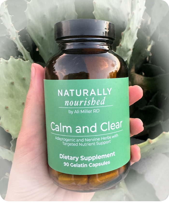Calm and Clear bottle