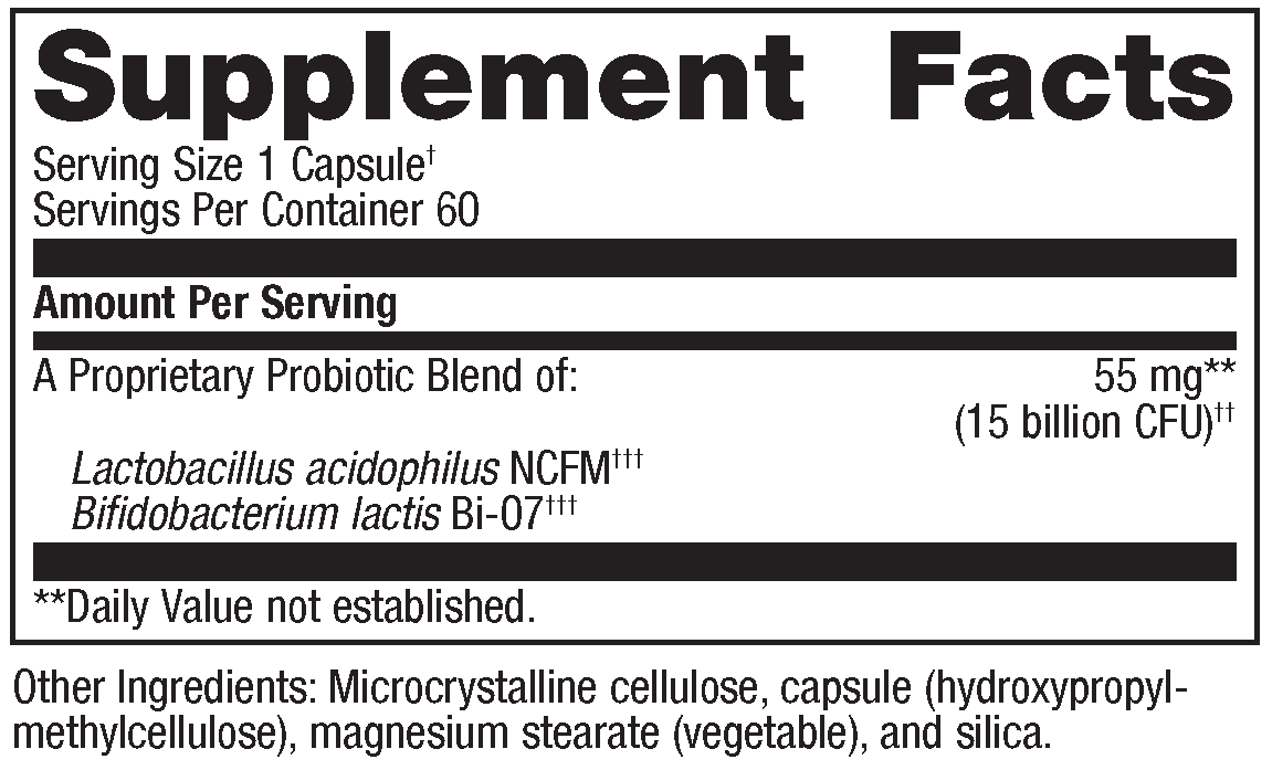 Restore Baseline Probiotic