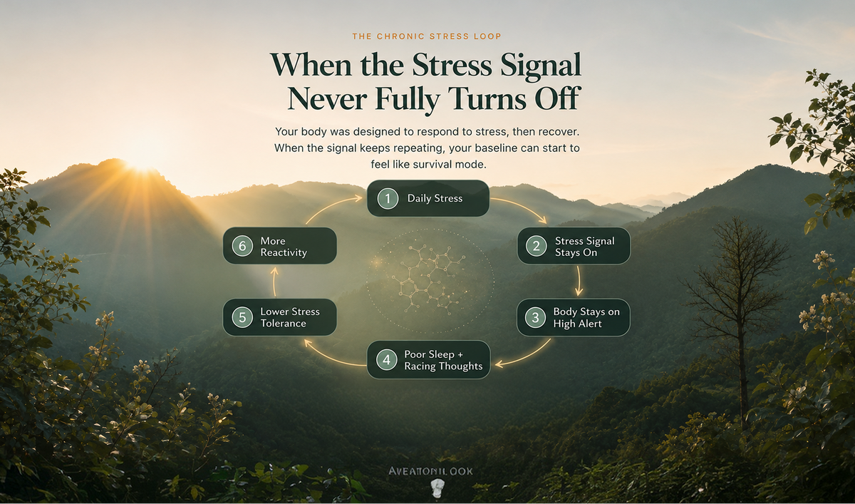 The chronic stress loop