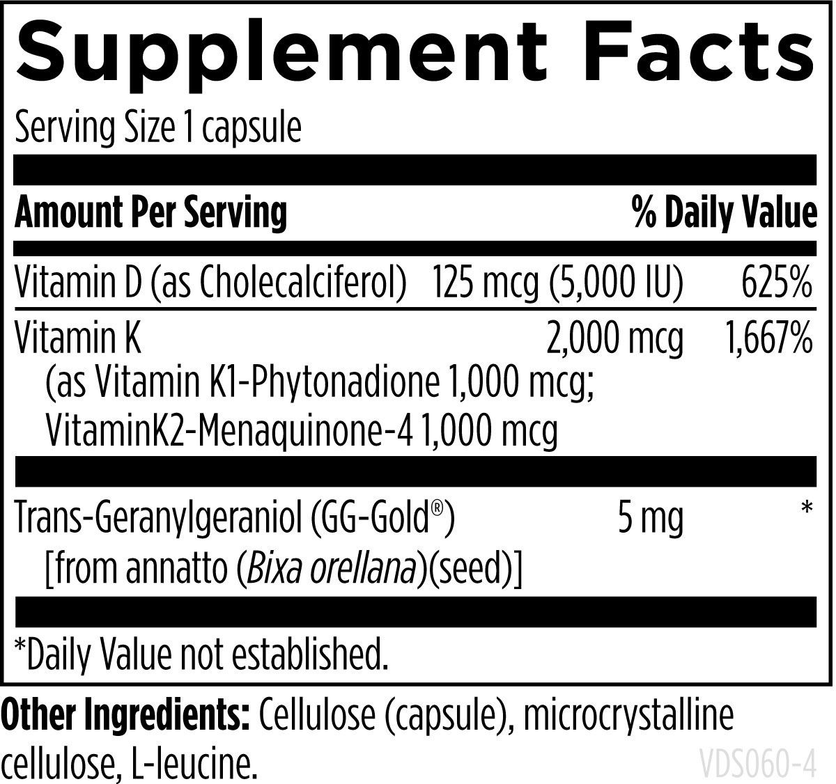 Vitamin D Balanced Blend